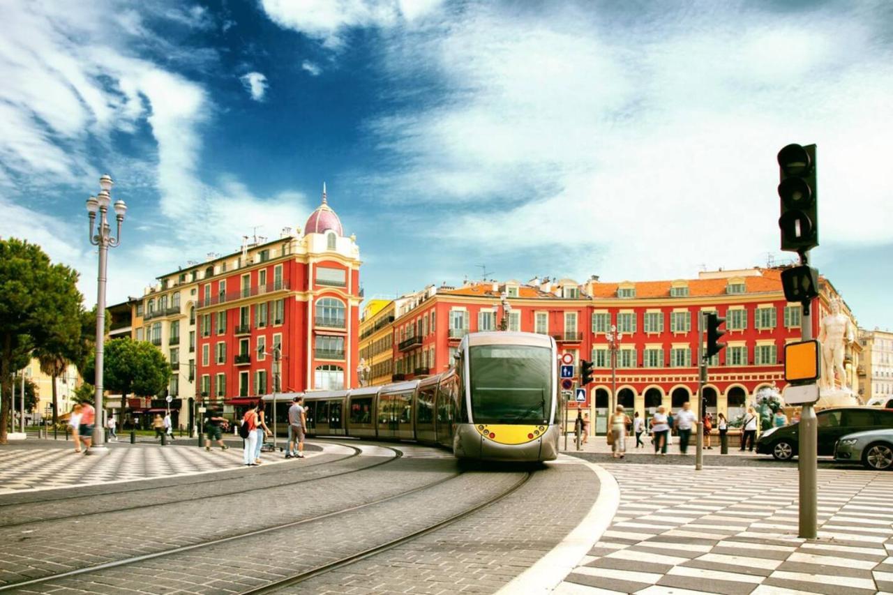 Sea - 2 Bedroom - Kitchen - Wifi - Tramway - Air Conditioner Nice Bagian luar foto